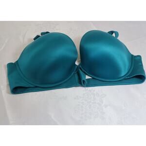 Lane Bryant Back Smoothing Plunge Bra – Teal – NWT – 42DD